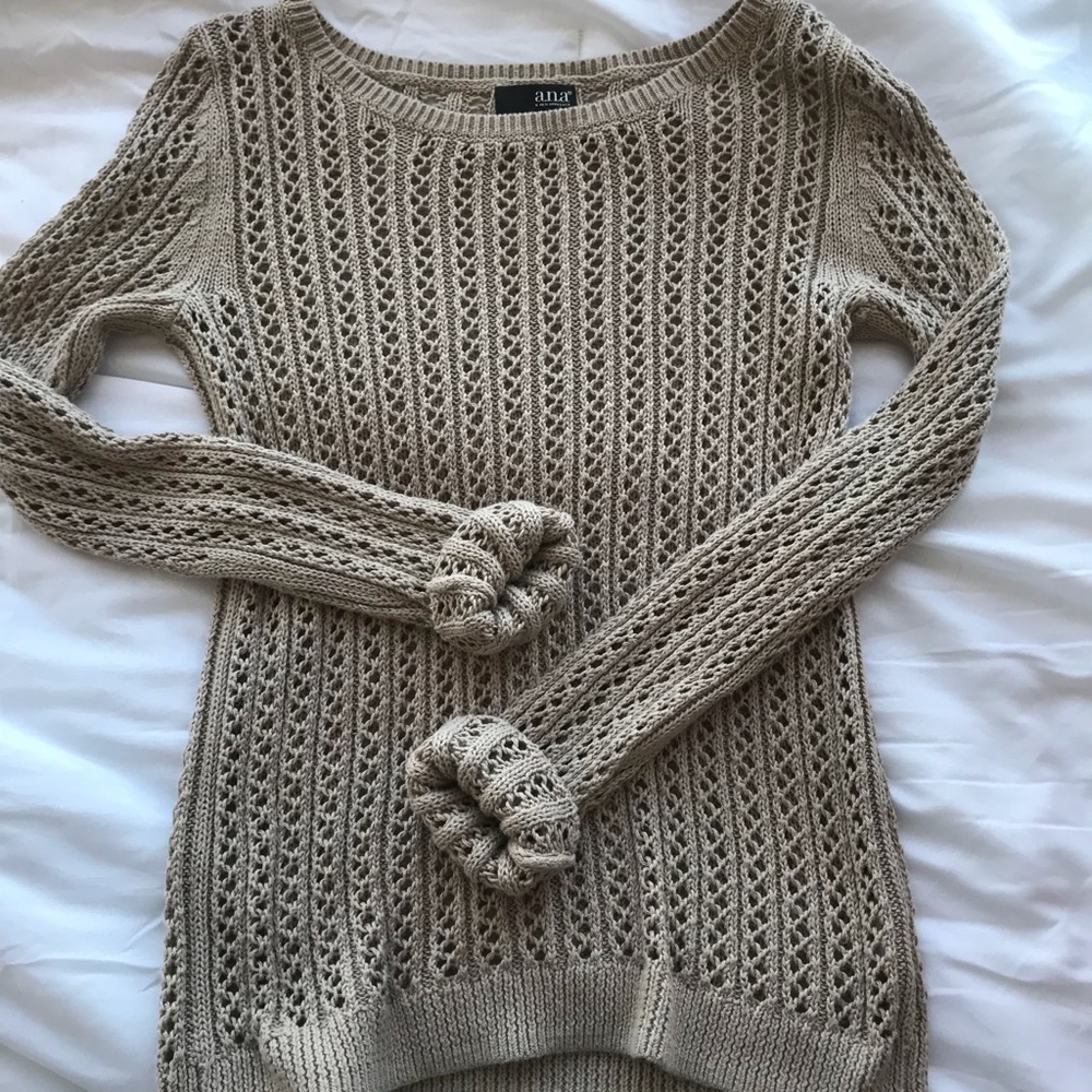 Tan sweater